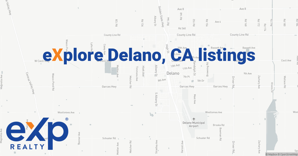 Delano Real Estate For Sale In CA eXp Realty®