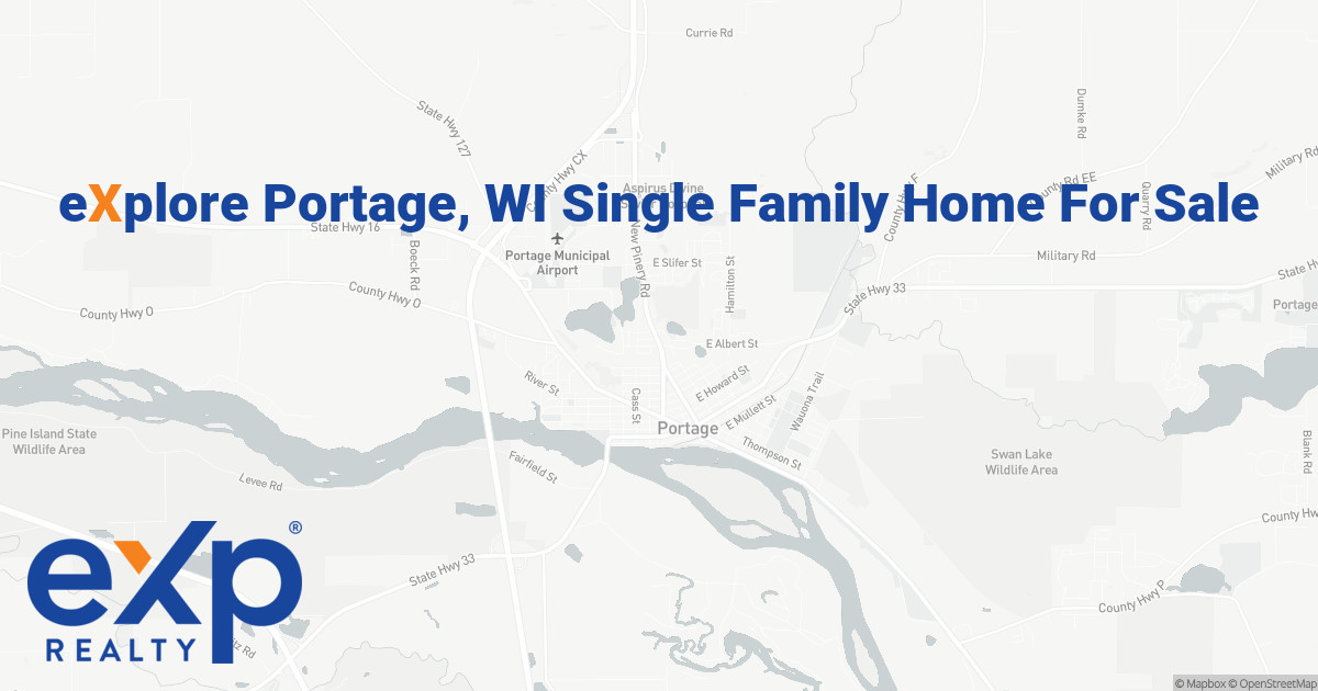 Homes For Sale In Portage, WI - eXp Realty®